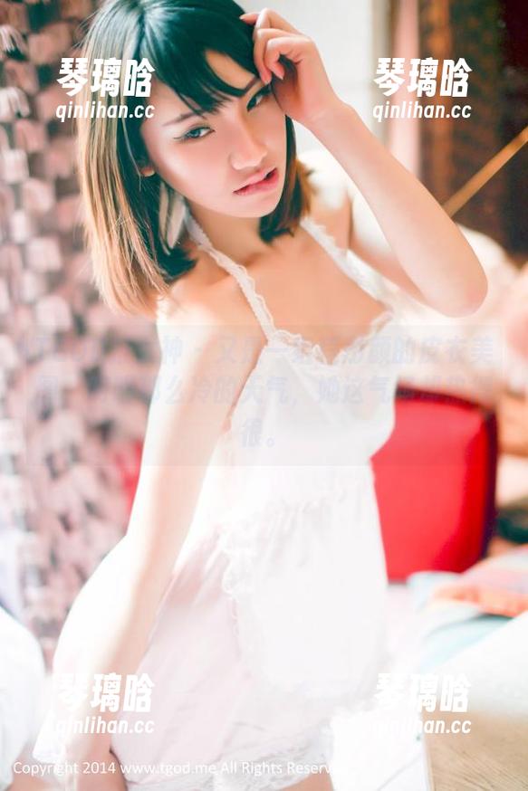 TGOD推女神 - 又是一组程彤颜的皮衣美图，明明那么冷的天气，她这气场却热得很。