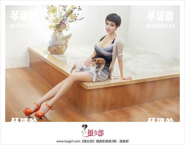 TuiGirl推女郎 - 皮衣惊艳美图大放送，田芯娜：我连照镜子的时候都被自己吓到了！