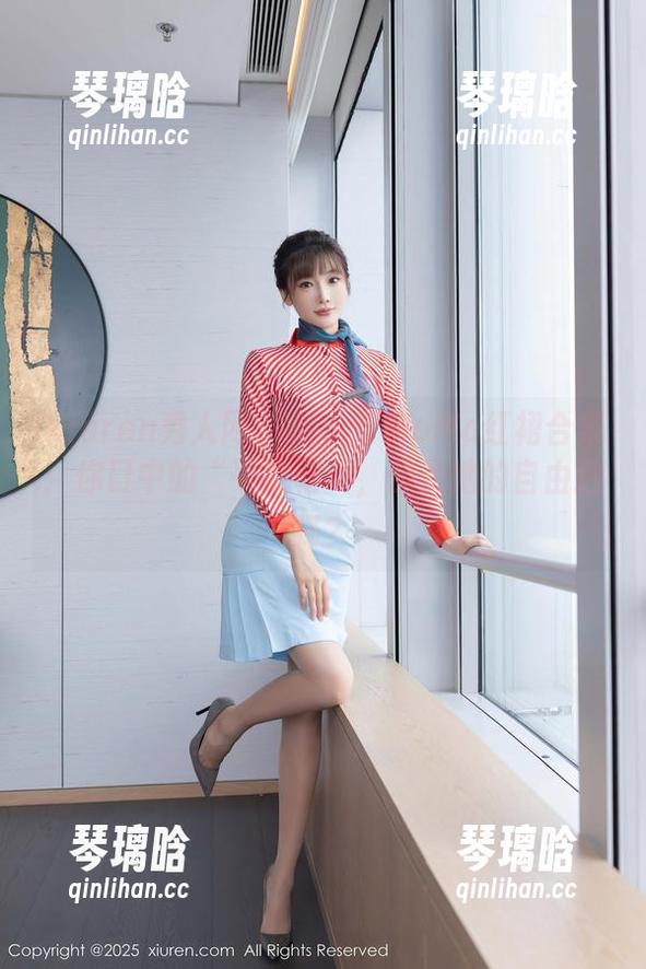 Xiuren秀人网 - 伊小七MoMo红裙合集：你口中的“平底鞋”，却是她的自由选择？
