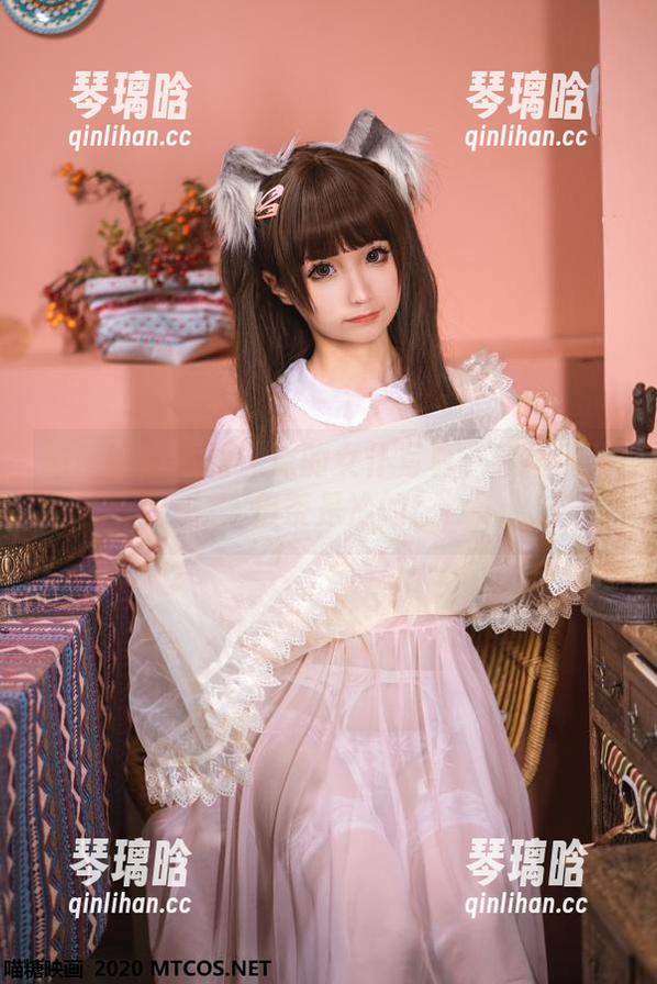 喵糖映画 - 蠢沫沫的女仆写真：逼格满分，但茶是冷的！