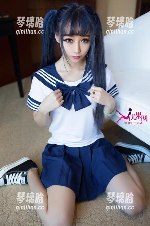 尤果网 - 图册中的小琪，体操服竟然能把我带回少女时代？！