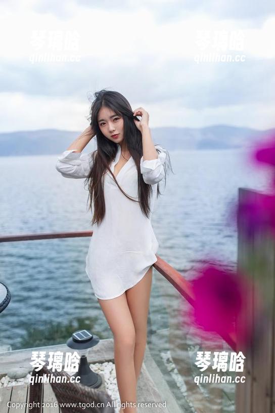 推女神 - 这组作品杀青，原图里的琪琪qlql，制服是最好背景，只想多停留一秒。