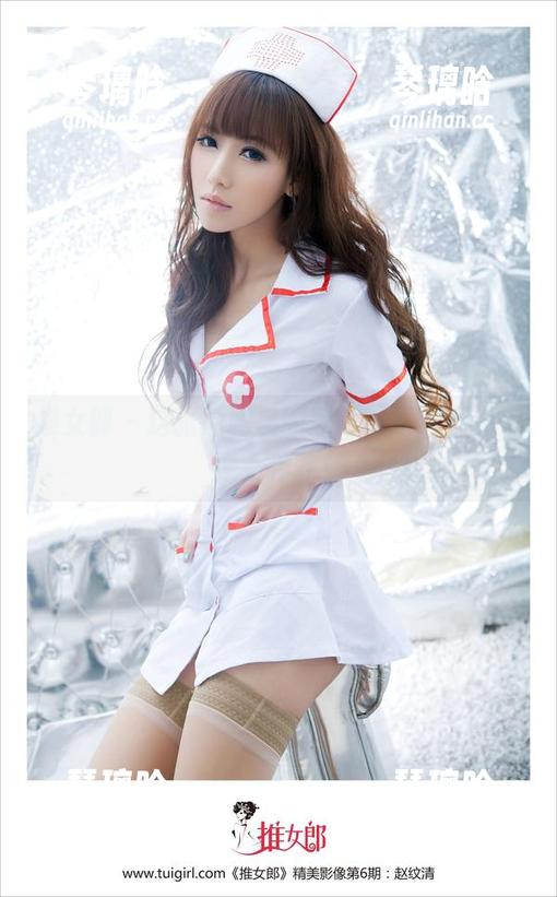 推女郎 - 这张原图里的娜露，要不要这么像女神啊！