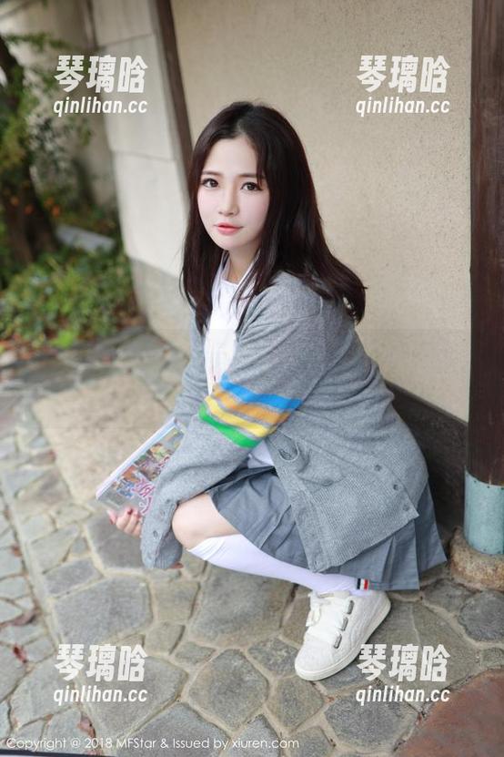 模范学院 - 写真一出手，制服少女活力四射，梦梵这图集真让人咋舌！