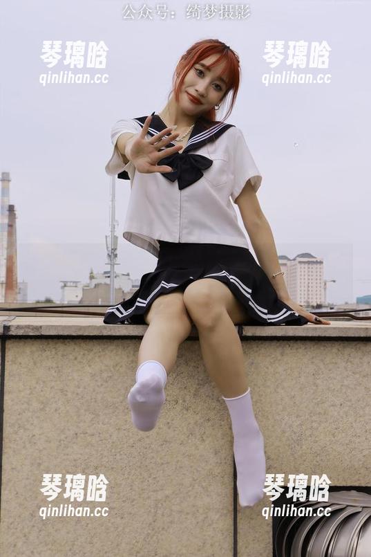 绮梦摄影 - 原图里的子涵，甜得有点腻，挺好奇她真正的性格。