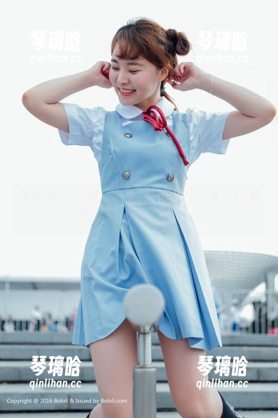 菠萝社 - 写真：夏美酱的活力一夏，仿佛穿越到某个海滩……
